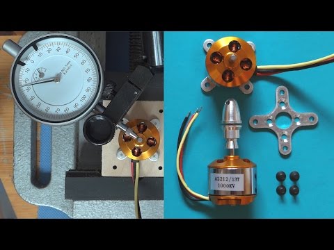 A2212/13T 1000KV Brushless Motor video