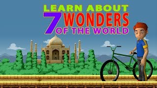 KidsLearn Tv  -  7 wonders of the world with Taj mahal  for kids only