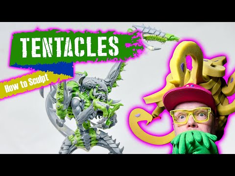 How to Make Greenstuff Tentacles (How to Sculpt Miniatures - Episode 14)