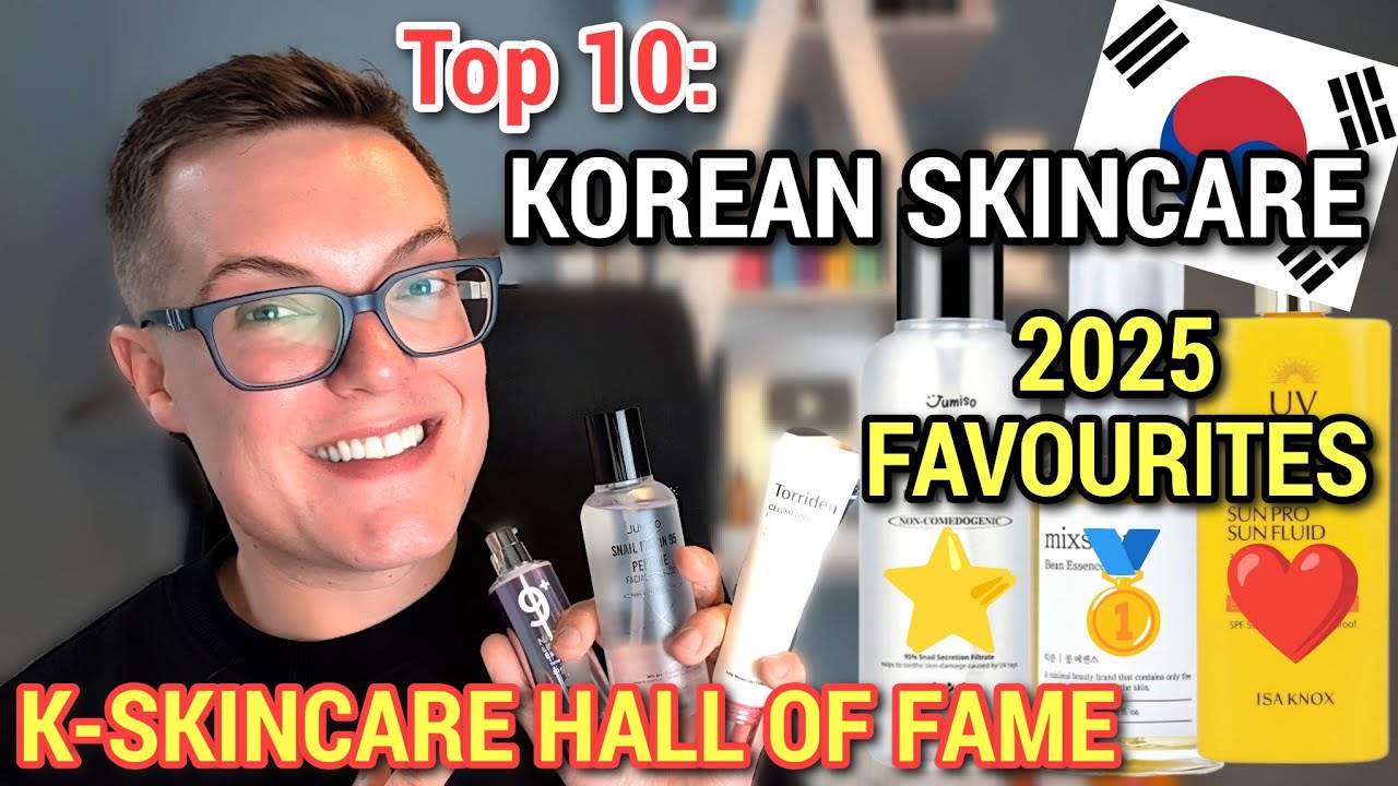 KOREAN SKINCARE HALL OF FAME 2025 — Top 10 K-Beauty Products