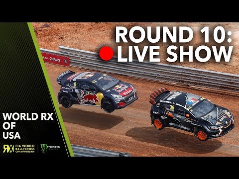 USA RX Live Show 2018 | Round 10 | World Rallycross of USA