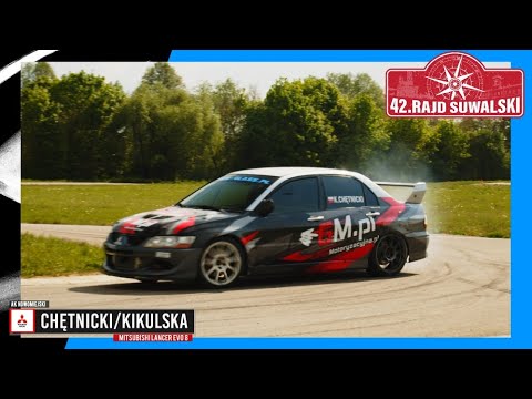 Chętnicki/Kikulska #mitsubishilancerevo 8 - 42 Rajd Suwalski U.T. Jurewicz 2023