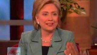 Hillary Clinton on Ellen (HQ/full) - Part 1
