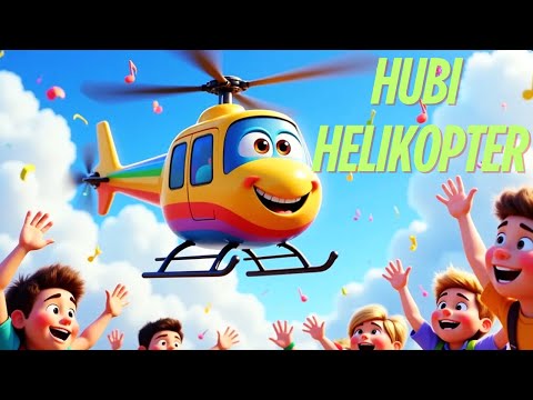 Flieg mit Hubi! Helikopter Lied 🚁🎶 zum Mitsingen & Abheben