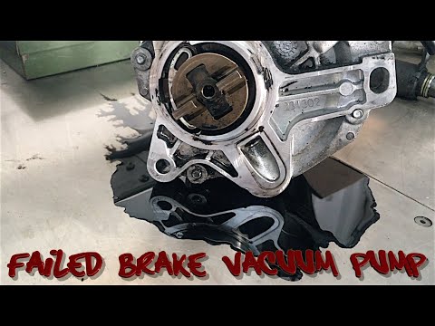 Brake Vacuum Pump Failure !!... Ford Mondeo Mk5 2L Diesel