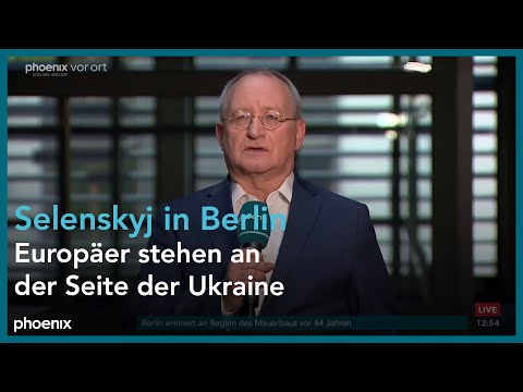 Erhard Scherfer zum Besuch von Wolodymyr Selenskyj in Berlin am 13.08.25