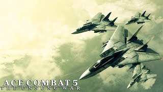 PRESIDENT&#39;S PLANE ATTACKED IN FLIGHT | Ace Combat 5 The Unsung War | PS4 | Mission #8 Gameplay