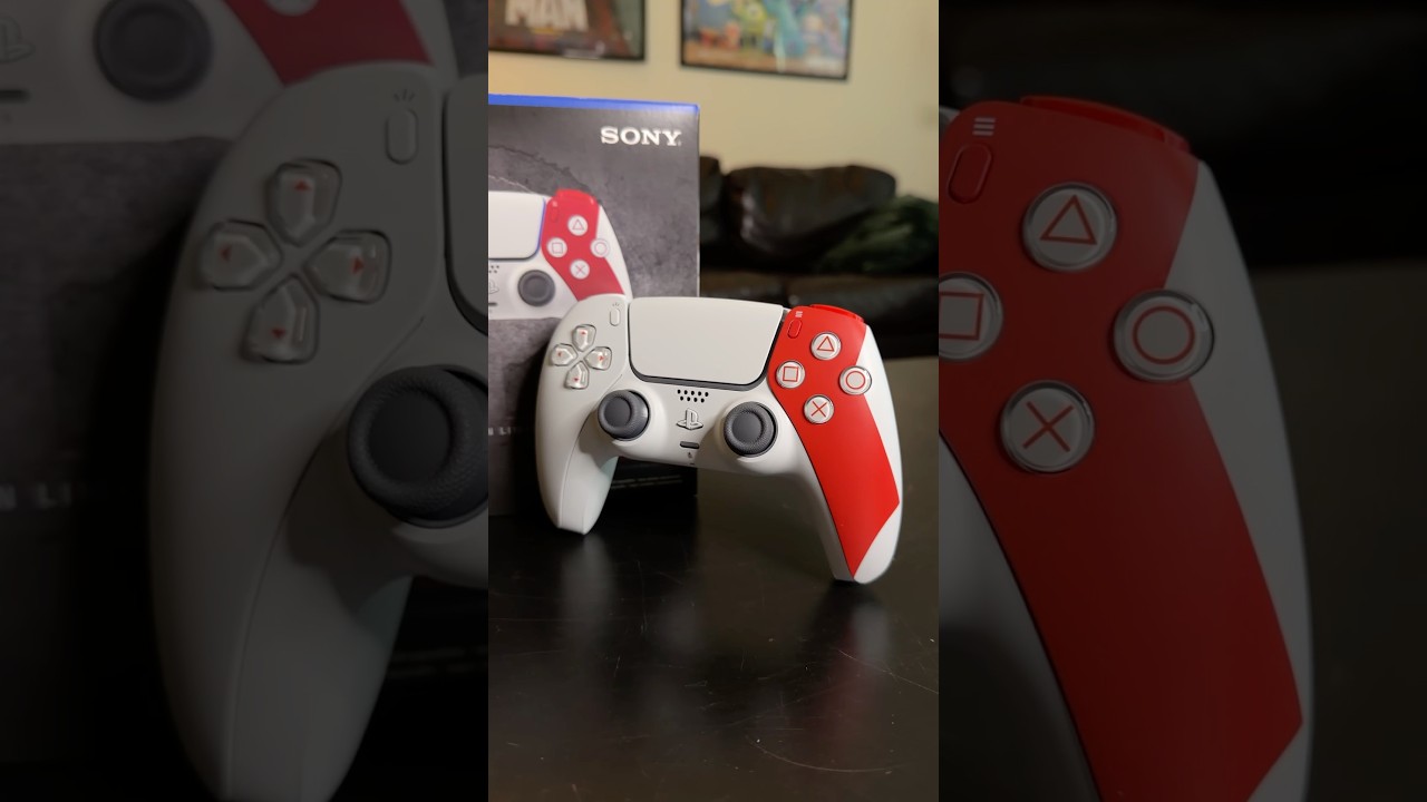 Unboxing Sony’s $85 Limited Edition DualSense God of War 20th Anniversary PlayStation Controller