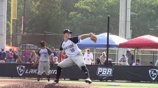 Miles Langhorne (8-7-2020) at the Area Code Games (Emerson, GA)