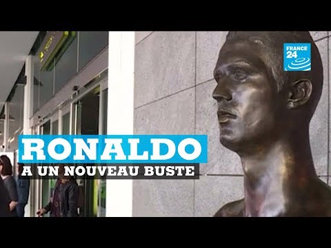 In Madeira, a new bust for Cristiano Ronaldo