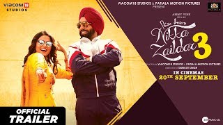 Nikka Zaildar 3 l Official Trailer l 20th September l Ammy Virk l Wamiqa Gabbi l Simerjit Singh