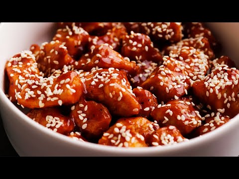 Sesame Chicken Recipe ! Super Easy Honey Sesame Chicken Recipe by Just Smile And Cook