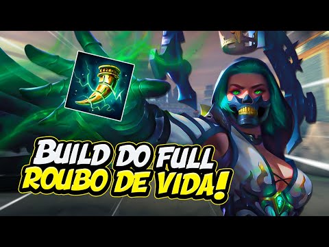 BUILD DO FULL ROUBO DE VIDA - ⚡ Smite BR Conquista