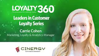 Carrie Cohen, Cinergy | Leaders in Customer Loyalty Series