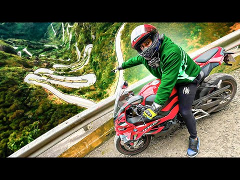 FUI NA ESTRADA MAIS PERIGOSA DO BRASIL COM A NOVA S1000RR