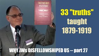 Download lagu 1919 'INSPECTION' -- Why did CHRIST CHOOSE Russell & Rutherford? 33 'truths' JWs preached 1879-1919 mp3