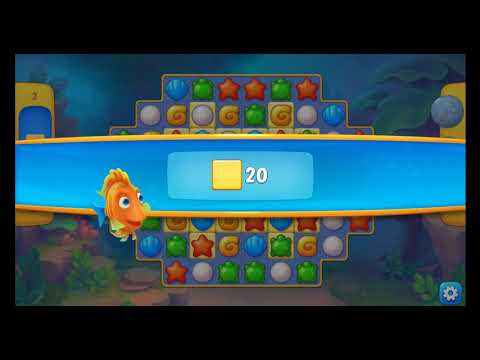 How to play Fishdom Game level 1 and 2 Walkthrough