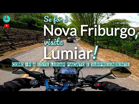 Do centro de NOVA FRIBURGO à LUMIAR de moto