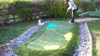 Crazy World of Minigolf Tour - Visit to London's Barnet Copthall Metro Mini Golf 2 of 3