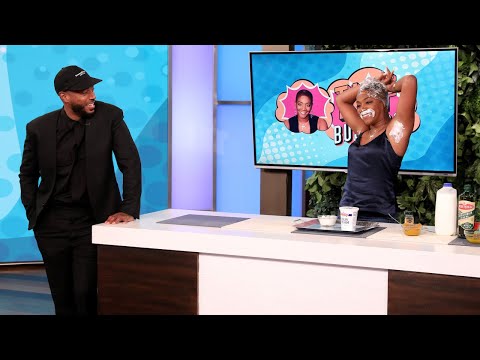 Tiffany Haddish Tears Up When Using This Unconventional Beauty Treatment