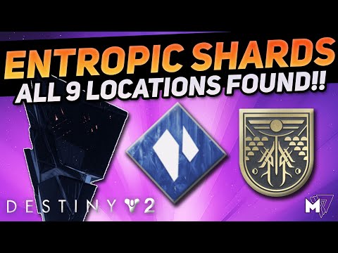 All Entropic Shard Locations Guide FAST & EASY | Destiny 2: Beyond Light | Aspect of Control & Seal