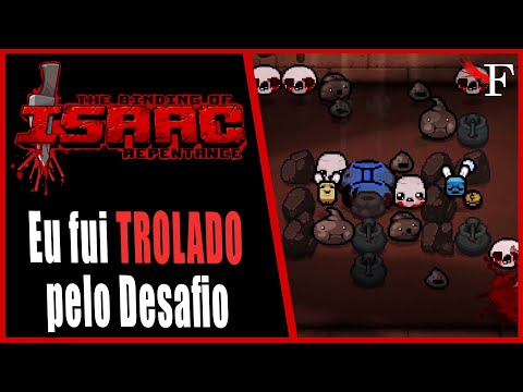O Desafio +Dificil de todos... ou não(Fiend Folio) - The Binding of Isaac Repentance - #690 PTBR