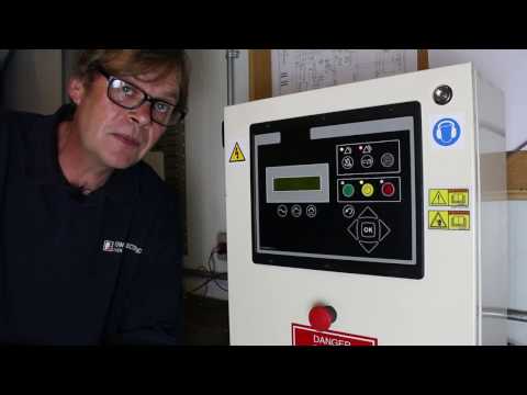 How to start generators using powerwizard control panels