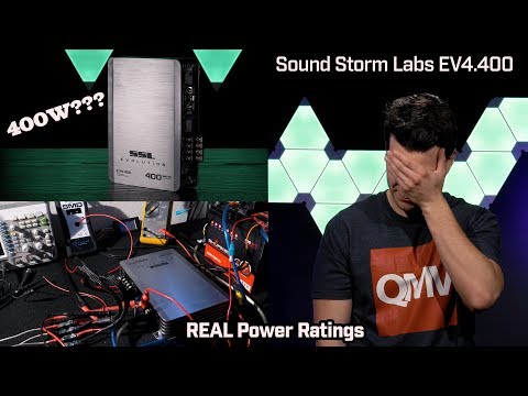Sound Storm Labs EV4.400 - 400W MAX!?!? See our test results...