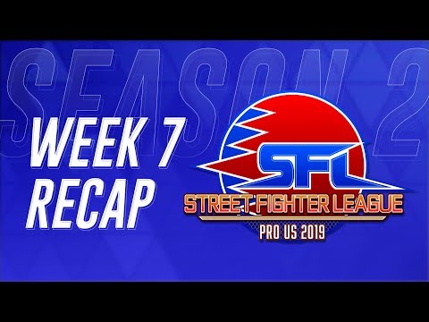Street Fighter League (Season 2) - Week 7 Recap