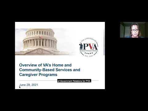 Webinar: VA Home & Community-Based Services and Caregiver Program
