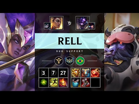 Rell Support vs Alistar - BR Challenger Patch 25.15