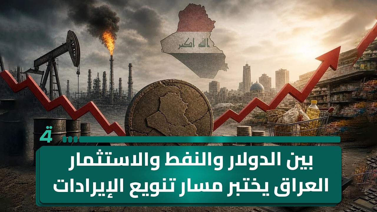 فيديو | بين الدولار والنفط والاستثمار العراق يختبر مسار تنويع الإيرادات