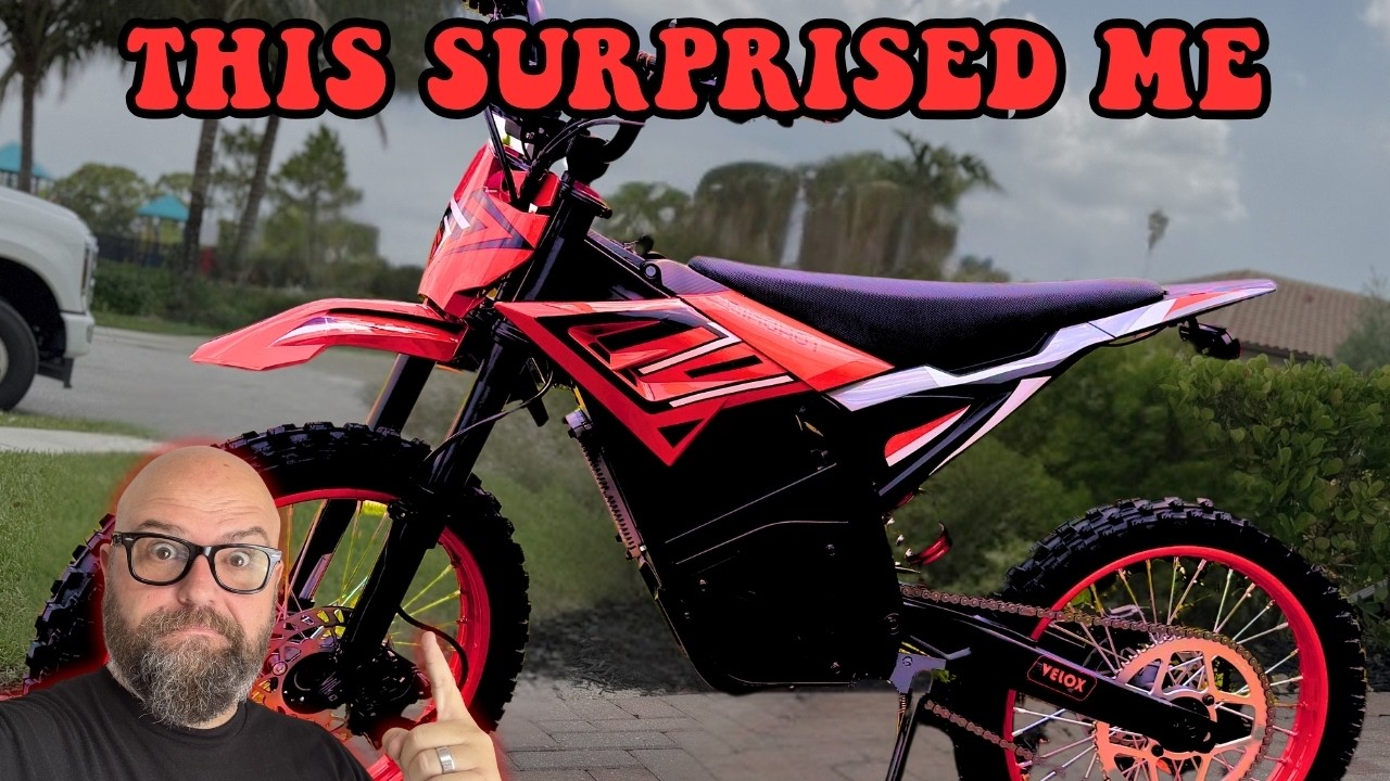 This Electric Dirt Bike Completely Surprised Me! Ainohot Velox!