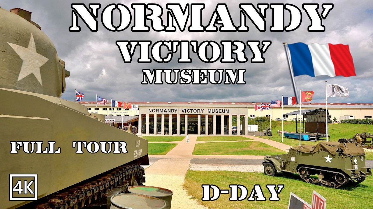 Inside Normandy Victory Museum 🇫🇷  | WWII History Comes Alive | D-Day | Carentan Normandy France 4K