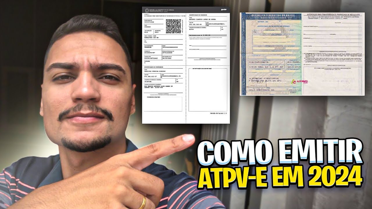 COMO EMITIR O ATPV-e PELA INTERNET | AUTORIZAÇÃO DE COMPRA E VENDA PASSO A PASSO ATUALIZADO 2024