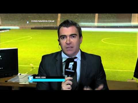 El análisis de Miguel Osovi. Aldosivi 2 - Banfield 3. Final Liguilla Pre Sudamericana 2015. FPT