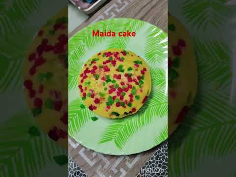 #homemade #maida cake #Eggless soft  sponge cake without oven#youtubeshorts #youtube