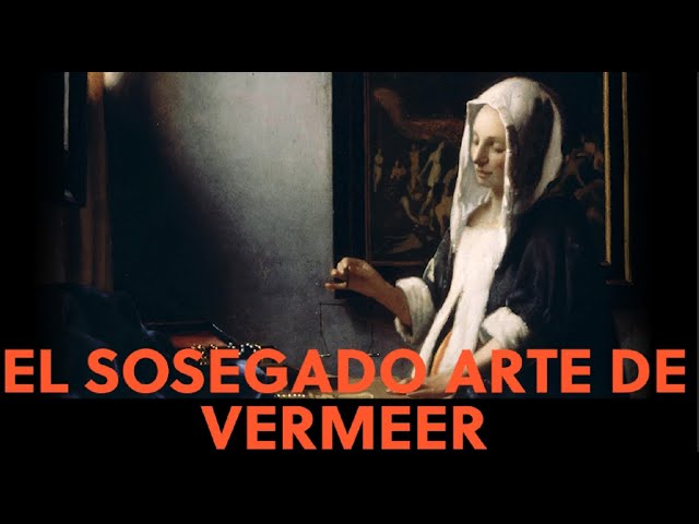 Vídeo relacionado con Fine Artic Cuadro de El Astrónomo de Vermeer - Poster de Ciencia con Marco de madera Negro - Arte mural Barroco decoración de Despacho Elegante - Cuadros de Museo