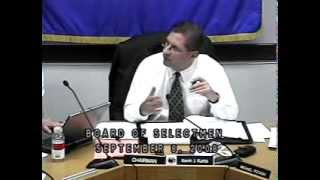 preview picture of video 'Uxbridge Board of Selectmen: 2008-09-08. Citizens Blast Board on More Chief Freitas Misconduct'