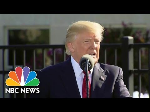 President Donald Trump To 9/11 Families: ‘Our Nation Grieves With You’ | NBC News