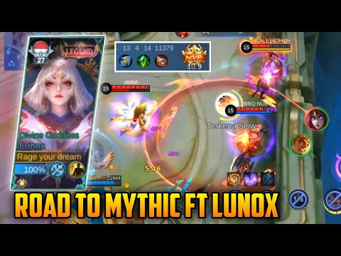 LUNOX NEW SEASON GAMEPLAY - ROAD TO MYTHIC ft LUNOX - LUNOX BEST BUILD