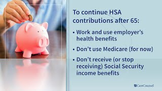 Health Savings Accounts as Your Medicare Birthday Approaches