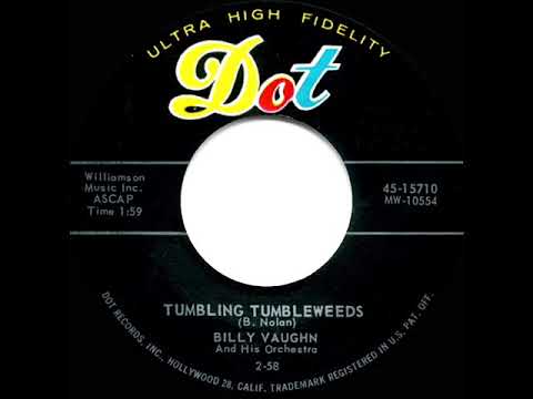1958 HITS ARCHIVE: Tumbling Tumbleweeds - Billy Vaughn (single version)
