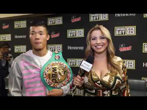 SPANISH SPEAKING JAPANESE TOMOKI KAMEDA DARES REY VARGAS TO GO TOE TO TOE MEXICAN STYLE
