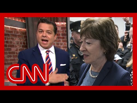CNN的John Avlon我有一個壞消息要告訴蘇珊-柯林斯 (CNN's John Avlon: I've got bad news for Susan Collins)