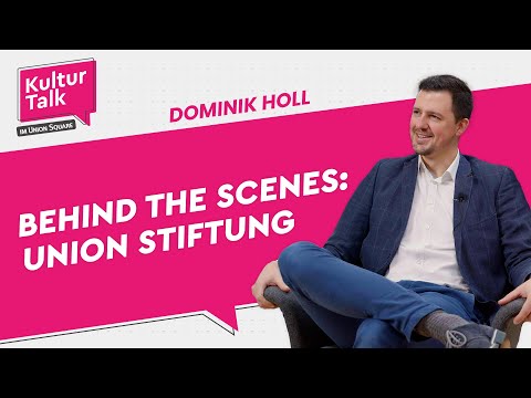 Kultur Talk mit Dominik Holl   Rundgang Union Stiftung
