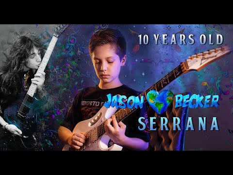 Jason Becker - Serrana INSANE ARPEGGIOS played by 10 year old child.