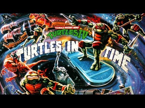 CGRundertow TEENAGE MUTANT NINJA TURTLES IV: TURTLES IN TIME for Super Nintendo Video Game Review