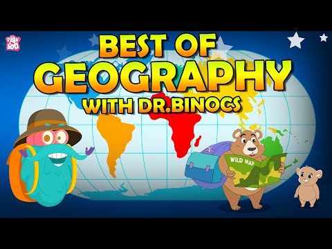 Best Of Geography With Dr. Binocs | Continents, Glaciers & More | The Dr Binocs Show | Peekaboo Kidz