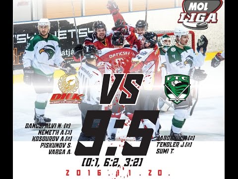 MOL110 Debreceni HK - Ferencvárosi TC 9:5 (0:1, 6:2, 3:2) 2016.11.21